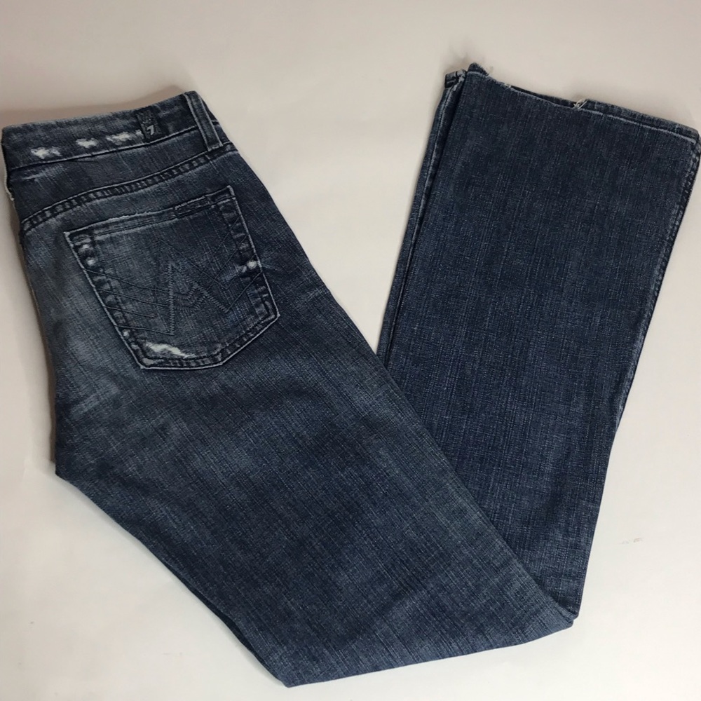 7 for all mankind A packet distress vintage Boston - Picture 3 of 8